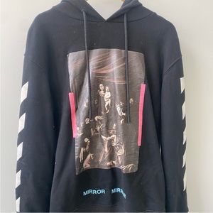 Off white mirror mirror hoodie